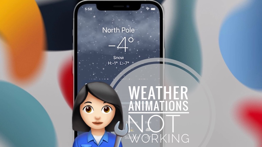 Fixing weather app not working