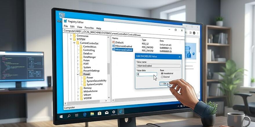 Режим гибернации на Windows