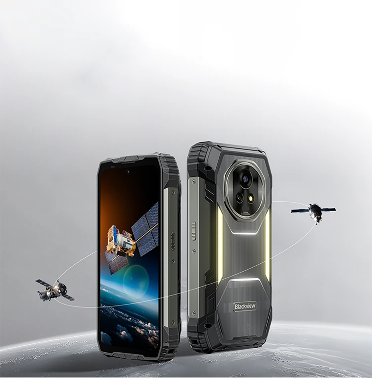 Blackview XPLORE 2 衛星 20000mAh & 内蔵キャンプライト 耐久性のある